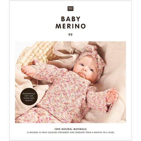 Rico Baby Merino 02 Pattern Book