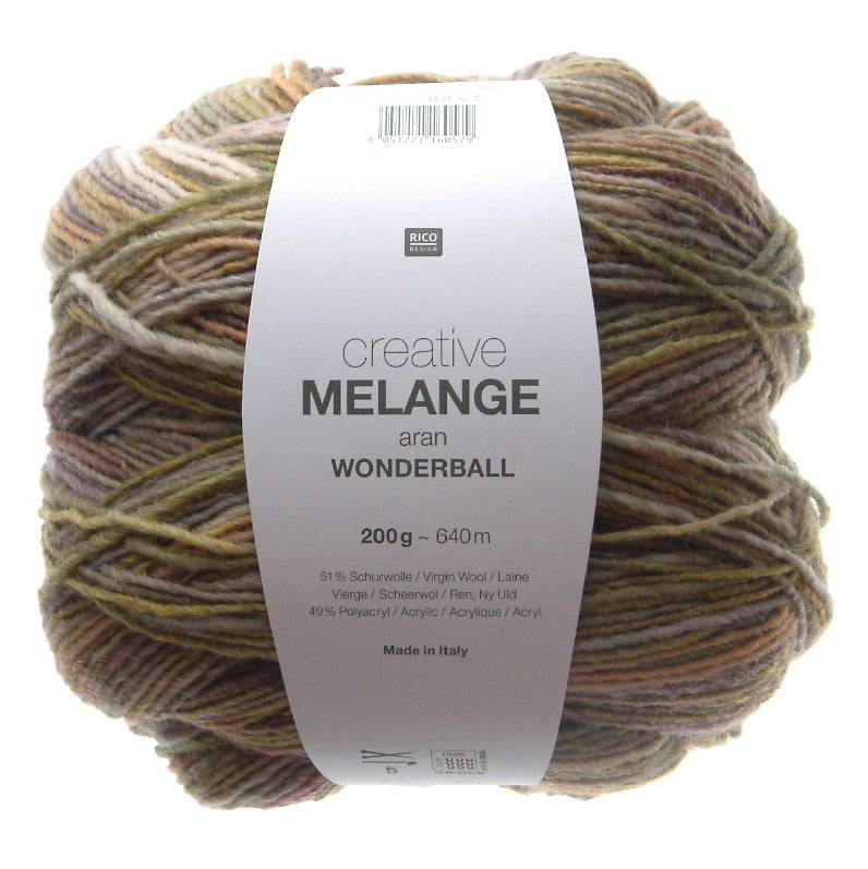 Rico Creative Melange Aran Wonderball