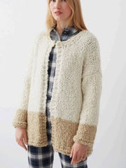 Debbie Bliss Lara Pattern 060 Two Colour Jacket
