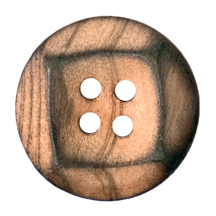 22mm 4-Hole Wooden Button