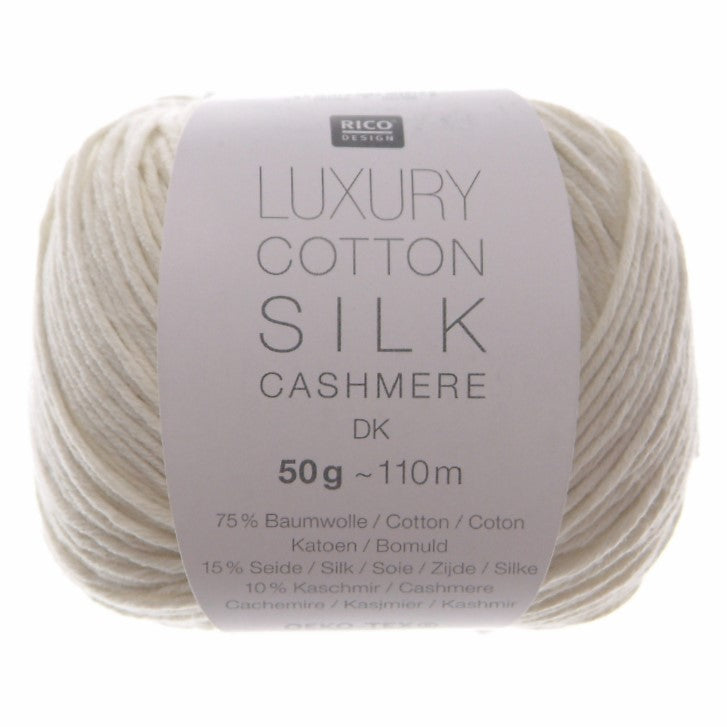 Rico Luxury Cotton Silk Cashmere DK 50g – My Yarnery