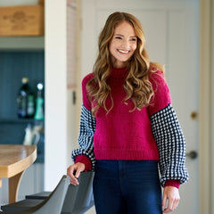 West Yorkshire Spinners Pattern - Mira Bee Stitch Cardigan
