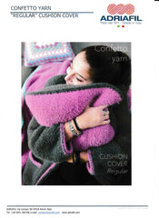Adriafil Pattern Regular Cushion - Confetto