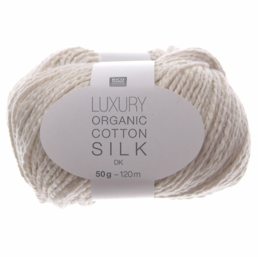 Rico Luxury Organic Cotton Silk DK 50g