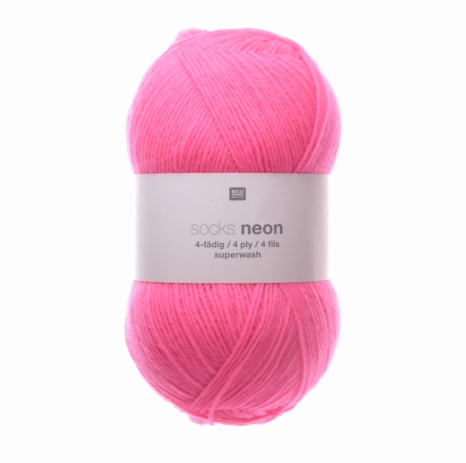 Rico Socks Neon 4ply Superwash