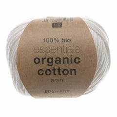 Rico Essentials Organic Cotton Aran 50g