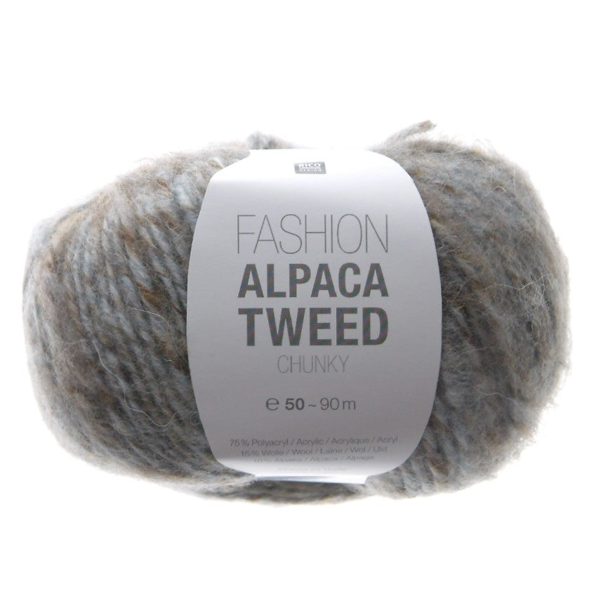Rico Fashion Alpaca Tweed Chunky