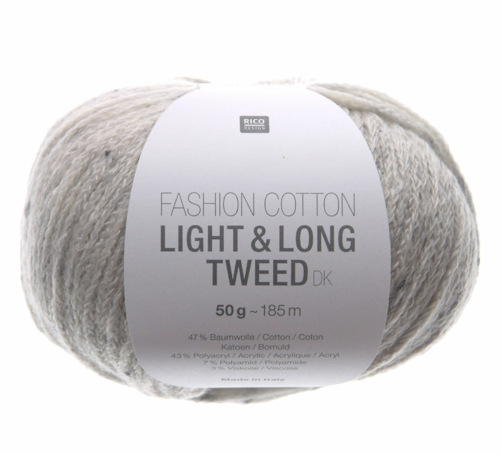 Rico Fashion Cotton Light & Long Tweed DK