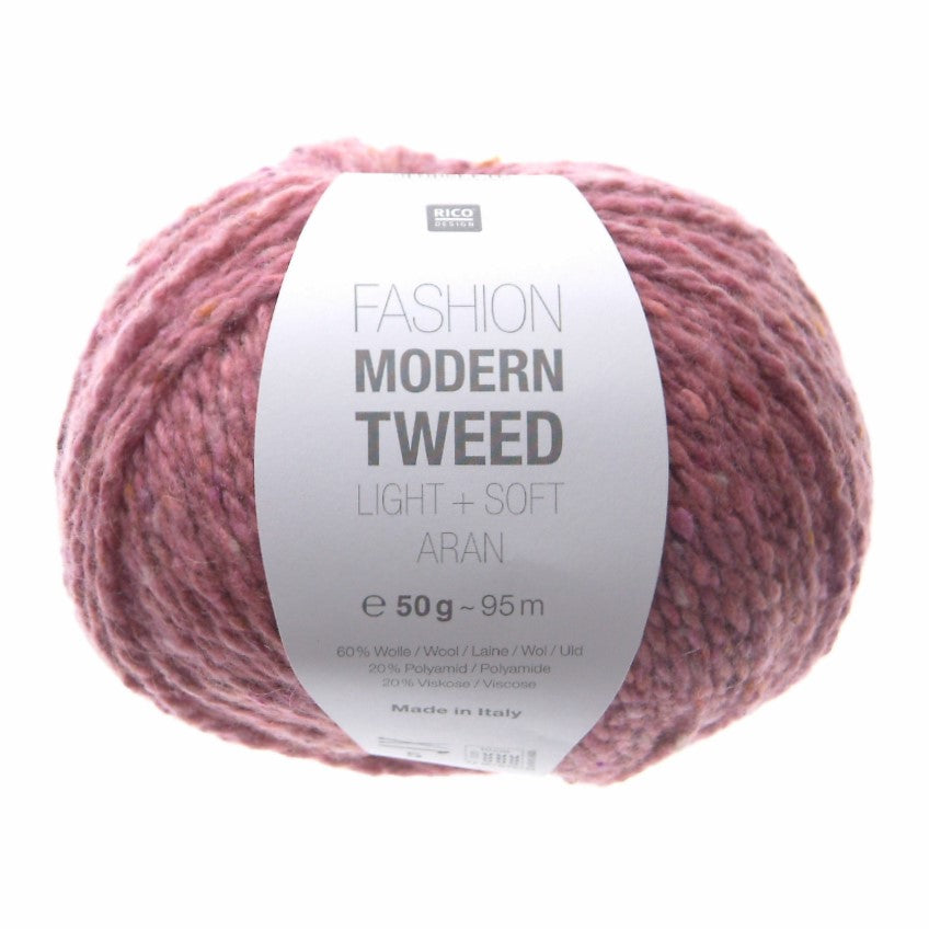Rico Fashion Modern Tweed Light + Soft Aran