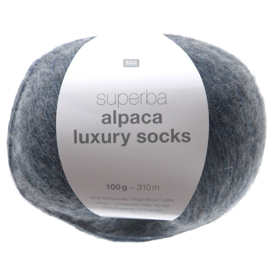 Rico Superba Alpaca Luxury Socks 100g