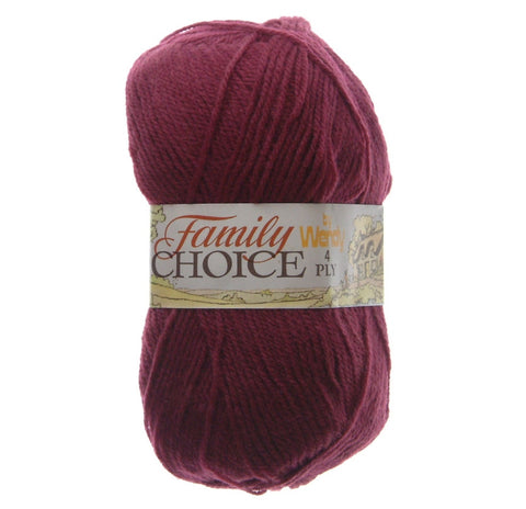 Vintage Wendy Family Choice 4ply
