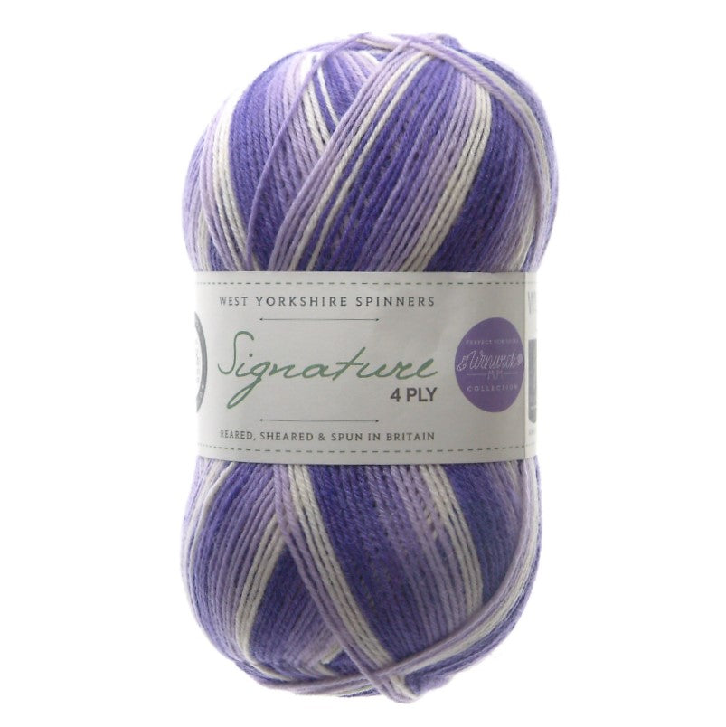 West Yorkshire Spinners Signature 4ply 100g