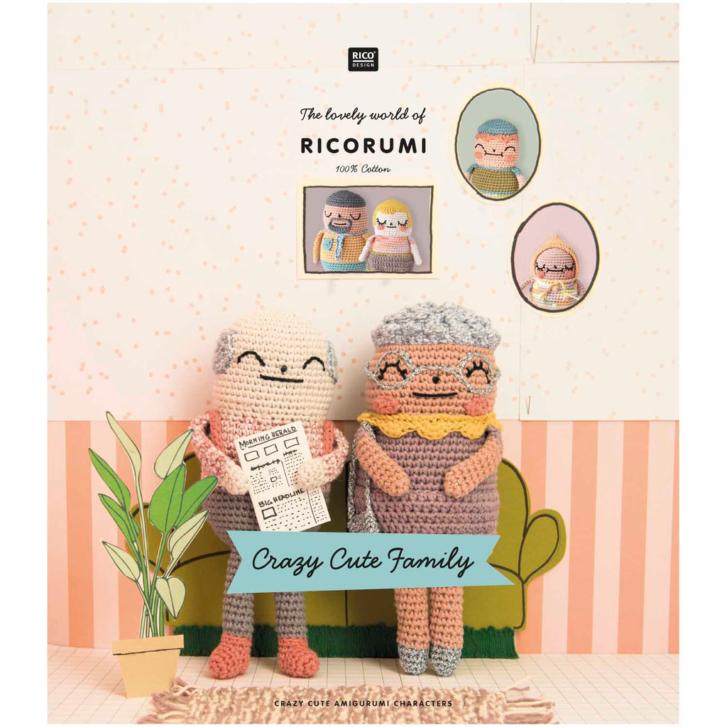 Rico Ricorumi Pattern Book - Crazy Cute Family